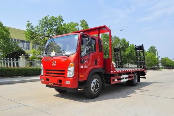 這款國六挖機平板運輸車很火，關(guān)注沒？