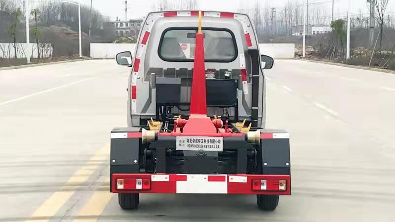 國六3方 藍牌長安勾臂垃圾車