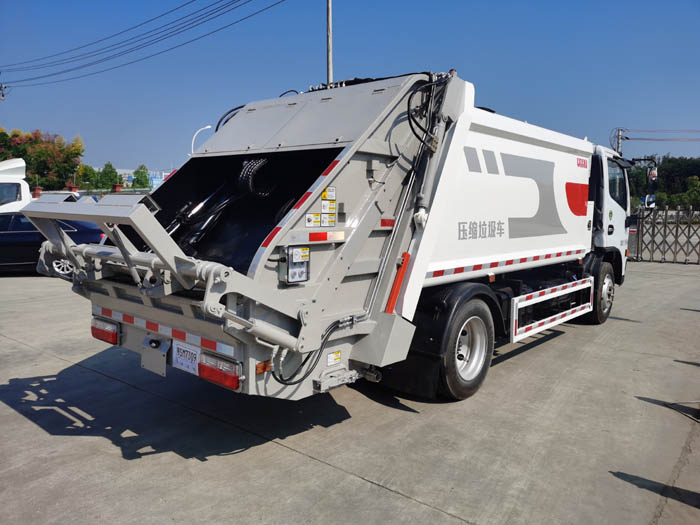國六8方東風(fēng)D7壓縮垃圾車