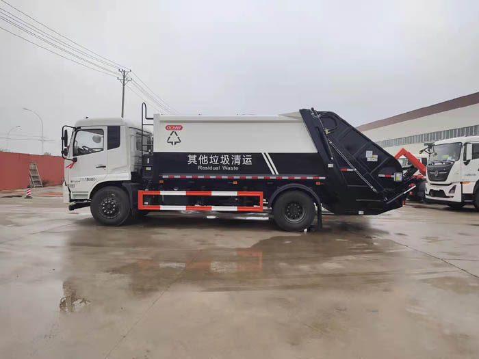 國六15方東風(fēng)天錦壓縮垃圾車