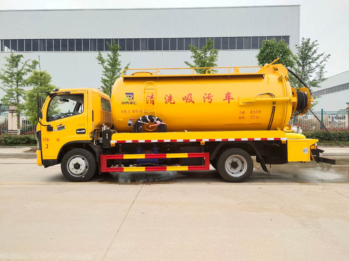 東多大利一體罐卡10方清洗吸污車
